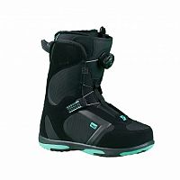 Ботинки для сноуборда HEAD JR Boa 2016, EUR 35/36.5 - 225-235мм, черный/голубой