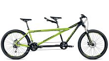 Велосипед FORWARD Format 5352 27.5", тандем, черный/зеленый