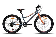 Велосипед Keltt Rocky 24" 2024, 13,5", серый/оранжевый